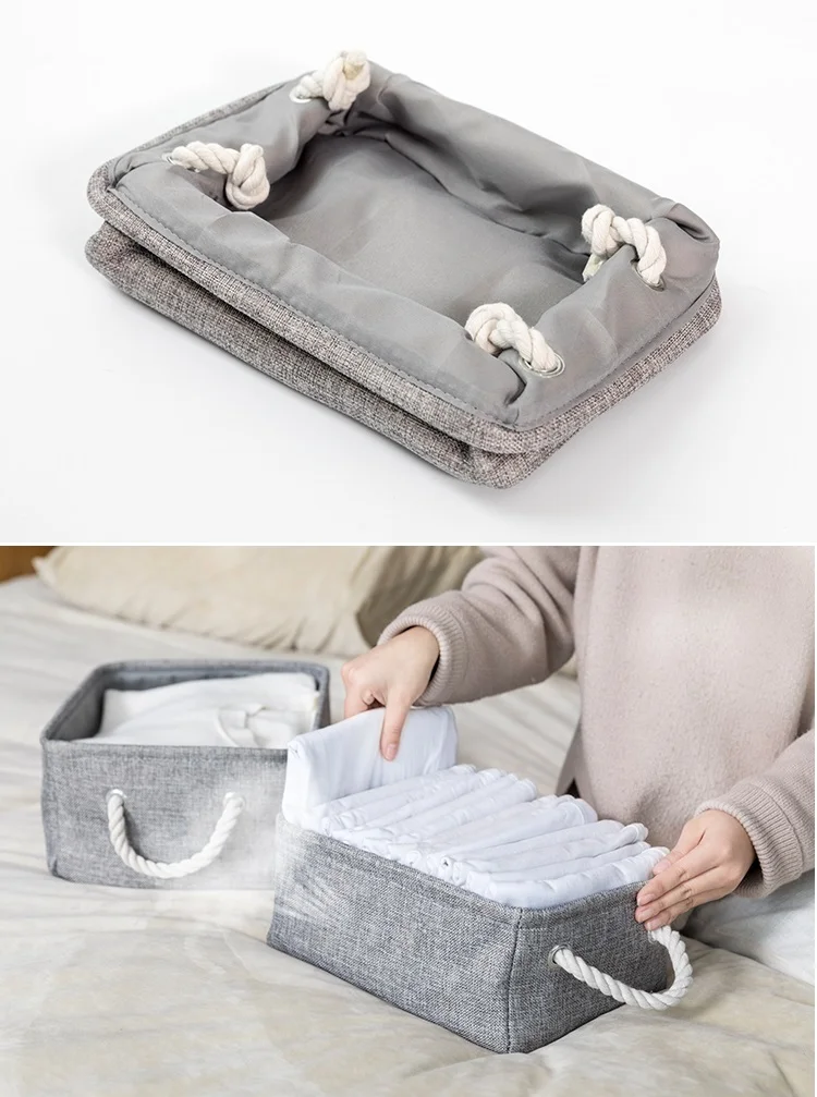 Folding Linen Storage Box